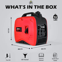 Get a constant power supply during emergencies or outdoor adventures with the JPT Genworx portable 2200W electric generator. Order yours online today!