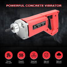 JPT 1050W Heavy Duty Concrete Needle Vibrator With 3 Meter Needle 4000 Vibrations per Minute