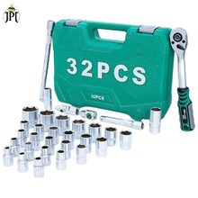 Buy the professional chrome vanadium steel JPT 32pcs socket ratchet wrench hand tool set at the best price online in India. Get best offer, deal, and discount.