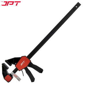 JPT Pro Series 30-Inch Quick Grip Bar Clamp for Woodworking, One-Handed Wood Clamp with Quick-Release Trigger, Heavy-Duty Spreader Clamps Set, 70KG (155 lbs) Holding Capacity