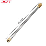 JPT 20-Inch Straight Stainless Steel Pressure Washer Extension Rod/Wand