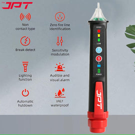 Buy now the JPT Pro Series dual range non-contact voltage tester at the lowest price online in India. Shop electric tester at one-stop shop JPT Tools. Buy Now