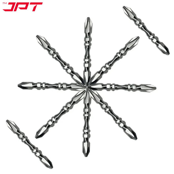 Buy premium quality 10-piece two sided strong magnetic screwdriver bits set from JPT at the best price. Get best products, best discount and offer. Buy Now