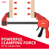 Buy now the JPT Pro Series ultra heavy-duty 45" clamp. This product offer you 2-in-1 functionality, high-pressure clamping, quick release trigger, and much more