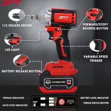 JPT Pro Series 21-volt 1/4-Inch Heavy-Duty Cordless Drill Machine | 350N.M Torque | 4300RPM Speed | Brushless Motor | 4000mAh Battery | Clearance Sale 2024 | 𝐋𝐢𝐦𝐢𝐭𝐞𝐝 𝐒𝐭𝐨𝐜𝐤 𝐎𝐧𝐥𝐲