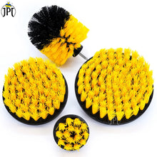 Buy the JPT all-in-one 4-pack multi-functional scrubbing drill brush now, featuring durable nylon bristles and four different sizes to meet all your cleaning needs.