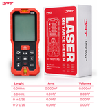 Buy JPT 50M Digital Laser Distance Meter with distance, area, volume & indirect height calculation — ideal for site engineers, contractors & interior projects.