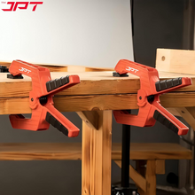 Buy now the JPT Pro Series 4-inch wood spring clamp, featuring high-quality build, bold spring mechanism, scratch-resistant and safe for surfaces, and more.