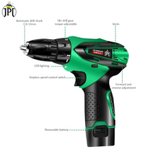 JPT 12V Cordless Screwdriver / Drill Machine | 24 Nm Torque Power | 0-600 RPM Speed | 3/8