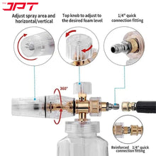 Buy now the JPT pro foam cannon with Bosch pressure washer adapter ( for Bosch AQT series ) at most affordable price all over in India. Buy Now