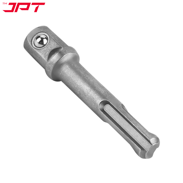 JPT 1/2-Inch SDS Plus Impact Socket Adapter | Quick Change Hex Extension Adapter | Hammer Drill Connector for Impact Wrenches & Rotary Hammers