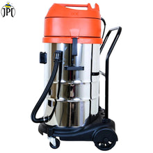 JPT KVC80 Commercial Vacuum Cleaner Wet and Dry | 22 KPA Suction | 3200W Triple Motor | 80L SS Tank | 2.8M Hose | HEPA Filtration | 99.6% Filtration