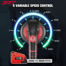 Buy JPT heavy-duty 12v cordless car polishing machine, featuring 450w motor, 5500rpm speed, 6