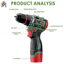 Grab now the newest launch JPT Pro Series 18-volt cordless impact drill machine at the most discounted price online in India. Shop More, Save More