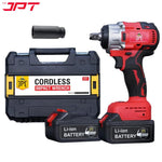 Buy JPT 550n.m torque cordless impact wrench at the discounted price online in India. Buy best collection of heavy-duty cordlessimpact wrench at JPT Tools.