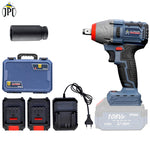Buy the JPT newly launch cordless impact wrench, featuring 400Nm torque with 3800 RPM speed,  to removes tire screws in just second. Buy now at huge discount.