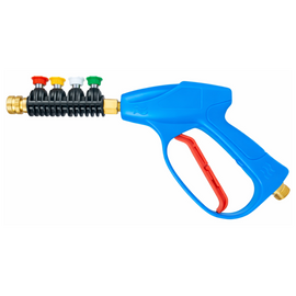JPT Heavy-Duty High Pressure Washer Gun with 4 Nozzle Tips | Max. 300 Bar Power | Max. 3000 PSI Pressure | Lock Trigger for Safety | 1/4-Inch Quick Connector included