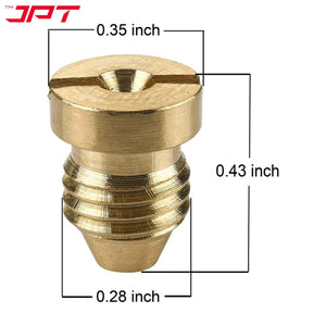 JPT 1.1mm Orifice for Foam Cannon and Foam Maker, Universal Thread Nozzle Tips and Mesh Filter for Thick Foaming