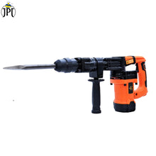 JPT 5KG 1500W SDS-Max Demolition Jack Hammer with Anit Vibration Handle Corded Electric Heavy Duty Demo Chipping Hammer Concrete/Pavement Breaker with கேரியிங் கேஸ் மற்றும் புல் பாயிண்ட் உளி
