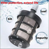 Buy now the JPT heavy-duty pressure washer inlet hose filter, featuring high-quality plastic build, stainless steel filter, and heavy design at the bottom.