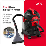 Buy now the JPT Pro Series 15l carpet vacuum cleaner for deep cleaning of carpet, sofa, curtains, mattress, floors and more. Use Coupon SAVE200. Buy Now