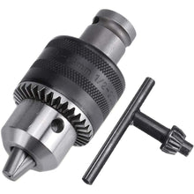 JPT 1.5-13mm Capacity Drill Chuck Mount 3/8-20UNF Quick Change Connect Conversion Chuck with 1/2 Inch Socket Square Female Adapter