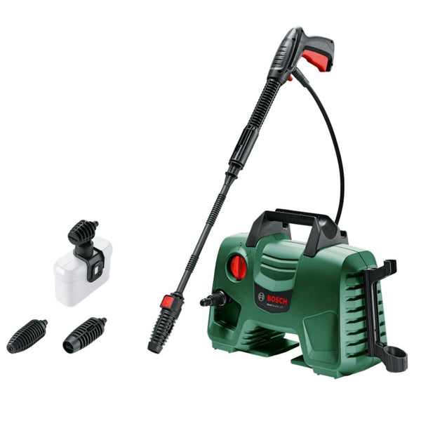 Bosch EasyAquatak 110 Bar Pressure Washer | 1300W Powerful Motor | 330 L/H Water Flow | Compact & Portable | Premium Accessories Included