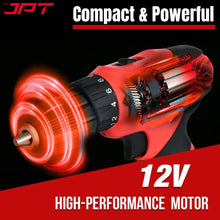 Buy JPT multi-purpose 12v cordless drill  machine with 24 drill accessories all at the best price. Shop best collection of 12v, 18v, and 21v drill at JPT Tools.