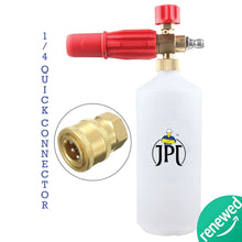 JPT HEAVY DUTY PROFESIONAL FOAM CANON SNOW LANCE COMPLETE BRASS NOZZLE (1/4 QUICK CONNECTOR INCLUDED) ( RENEWED )