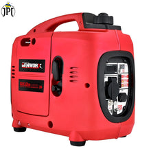 JPT Proseires Genworx 1000W/1.0KW Small and compact Manual Start Inverter Petrol Generator Lightweight, With Advanced Frequency Control, Ideal for Camping, Outdoor Events & Home Backup Power