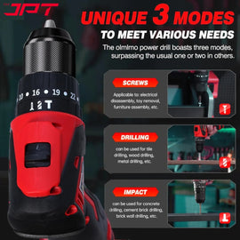 Buy JPT  refurbished ICD-PS18 cordless drill machine at best price online. Get best collection of refurbished power and hand tools at JPT Tools. Buy Now