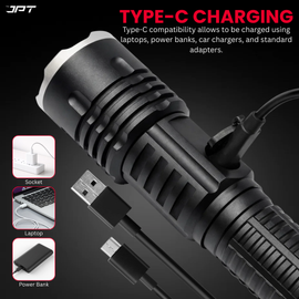 best heavy duty rechargeable flashlight Buy JPT Heavy-Duty K16 LED Online At Price Using a powerful Cree Burton Custom Snowboard Bindings Color:#C196F black leather backpack purse