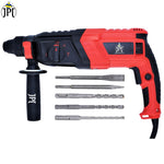 Grab the JPT-26H SDS-Plus Pro heavy-duty Rotary Hammer at the best price online in India! It features 1050 watts, 1200 RPM, 3 joules of impact energy, and more.