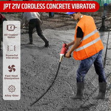 Buy JPT refurbished heavy-duty 650W cordless concrete vibrator with 1-metre concrete vibrator needle at the lowest price online. Buy Now