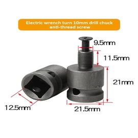 JPT Drill Chuck Adopter For Impact Wrench 1/2" Shank