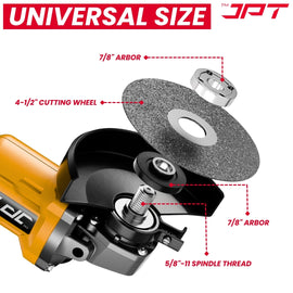 Buy now the JPT 21v cordless angle grinder machine without battery & charger at best price in India. Get best collection of angle grinder from at JPT Tools.