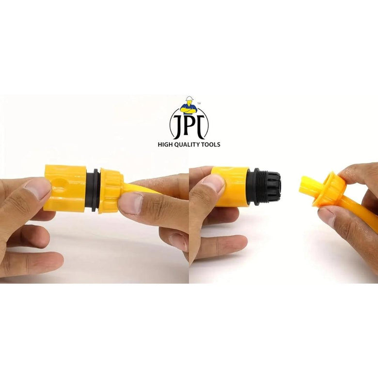 JPT Heavy Duty Universal Inlet Quick Connector & Transparent Inlet Filter Accessory | Compatible with All Pressure Washer Brands | Ideal for High Pressure Washers & Gardening