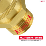 Buy the JPT heavy-duty pressure washer outlet adapter set at the best price online in India. Shop all pressure washer accessories at heavily discounted price.