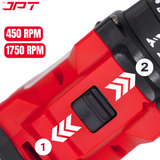 Buy now the JPT Pro Series 12v brushless drill machine, featuring heavy-duty performance, high torque & rpm in compact & light weight design all at best price.