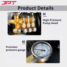 Buy JPT Pro Series 3.5HPP commercial high pressure washer for car service centers, industrial & home cleaning all at the best price in India online. Buy Now