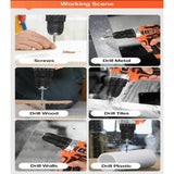 Grab now the newest launch JPT pro plus series 12v Cordless Drill Machine offering 30nm torque, 1550rpm, keyless chuck, 18+1 clutch, 1.5Ah battery and charger.