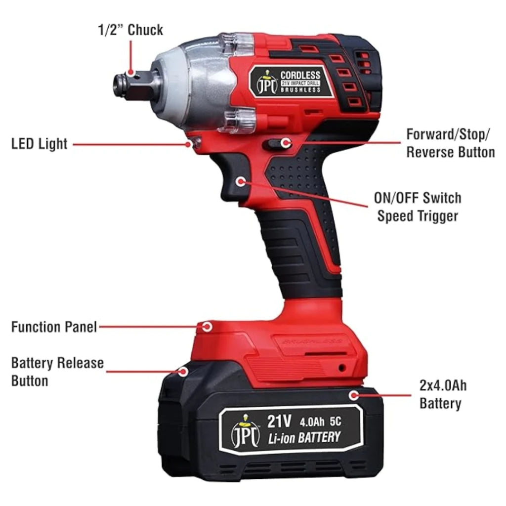 Buy JPT Dual Function Cordless Impact Wrench at the Best Price