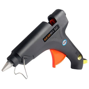 JPT Multi Surface Use 80W / 100-240V / 50-60 Hz Glue Gun | Non-Clogging Metal Nozzle | Easy Grip | For Arts and Crafts, Household Sealing, Toys, Repairs, and DIY Projects