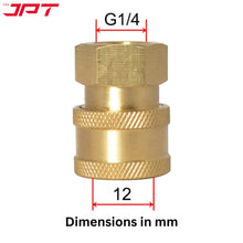 Buy now the JPT 180° rotation pivoting coupler with 1/4-inch quick connect at best price. Shop all pressure washer accessories at one-stop shop JPT Tools.