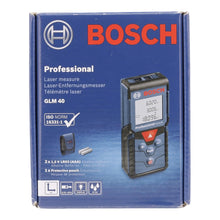 Buy now the Bosch professional GLM 40 distance laser measurer, offering precise measurements up to 40m with advanced technology. Buy Now