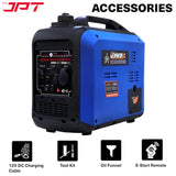 JPT GENWORX 4000W Inverter Generator, 3600W Rated, Portable Petrol Generator, Pure Sine Wave for Camping, RV, Outdoor, and Emergency Backup Power