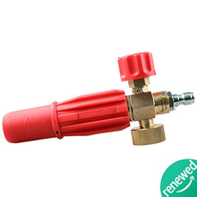 JPT HEAVY DUTY PROFESIONAL FOAM CANON SNOW LANCE COMPLETE BRASS NOZZLE (1/4 QUICK CONNECTOR INCLUDED) ( RENEWED )