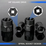 Buy now the JPT 13 piece impact nut and bolt extractor set for removing stubborn, damaged, frozen, rusted, and rounded-off bolts and nuts all at best price.