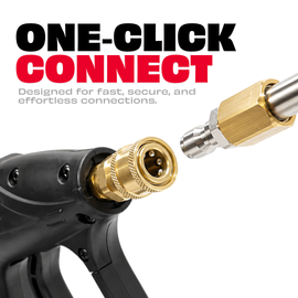 JPT Heavy Duty 1/4-Inch Quick Connect & Disconnect Female Connector And 1/4-Inch Quick Female Coupler