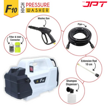 Buy the JPT most powerful domestic F10 high pressure washer pump, featuring 2400 watts, 220 bar, 10 l/min water flow, portable design, and much more. Buy Now